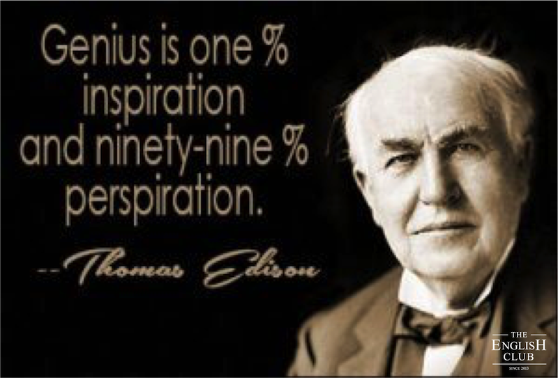 英語の名言：Thomas Edison
